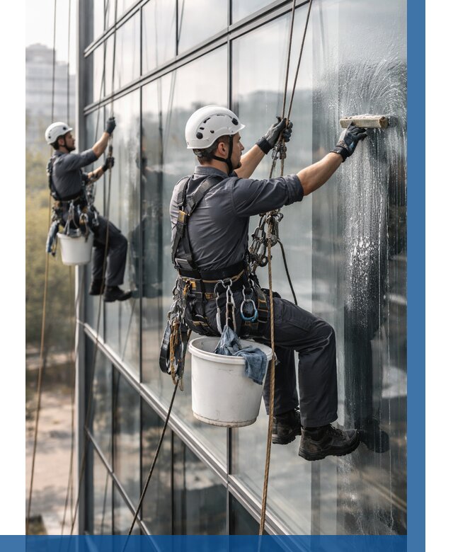 Мойка сплошного остекления в Сасове, заказать от 303 р.| ВЫСОТНИК-Ссв