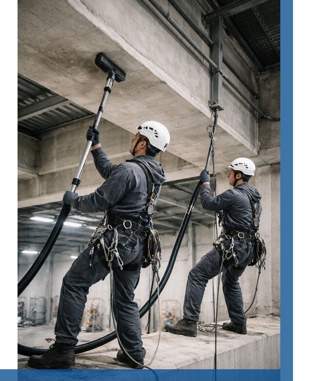 Обеспыливание потолочных конструкций в Сасове от 253 р. |ВЫСОТНИК-Ссв