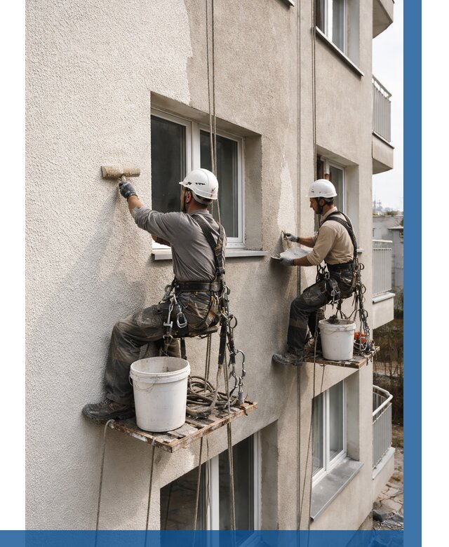 Нанесение короеда на фасад в Сасове от 455 р. | ВЫСОТНИК-Ссв