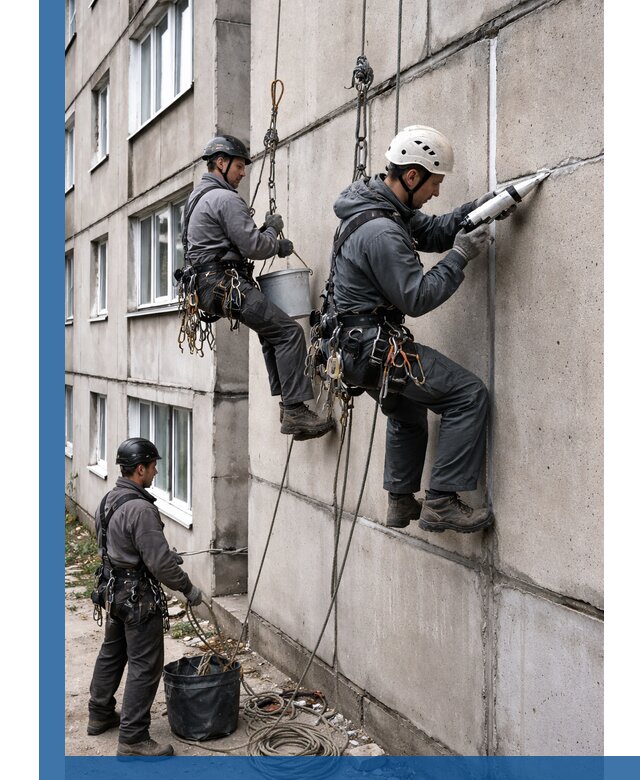 Герметизация межпанельных швов в Сасове с гарантией герметичности