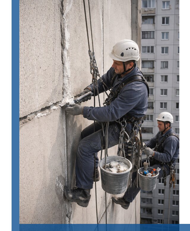 Утепление межпанельных швов в Сасове профессионально и надежно