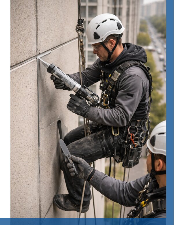 Первичная герметизация швов в Сасове от 606 р. | ВЫСОТНИК-Ссв