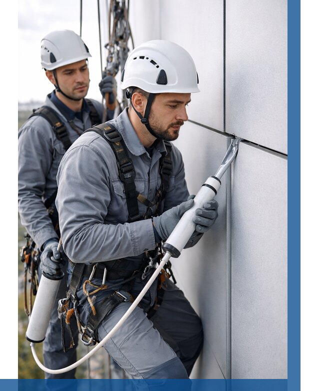 Герметизация швов вилатермом в Сасове от 606 р. | ВЫСОТНИК-Ссв