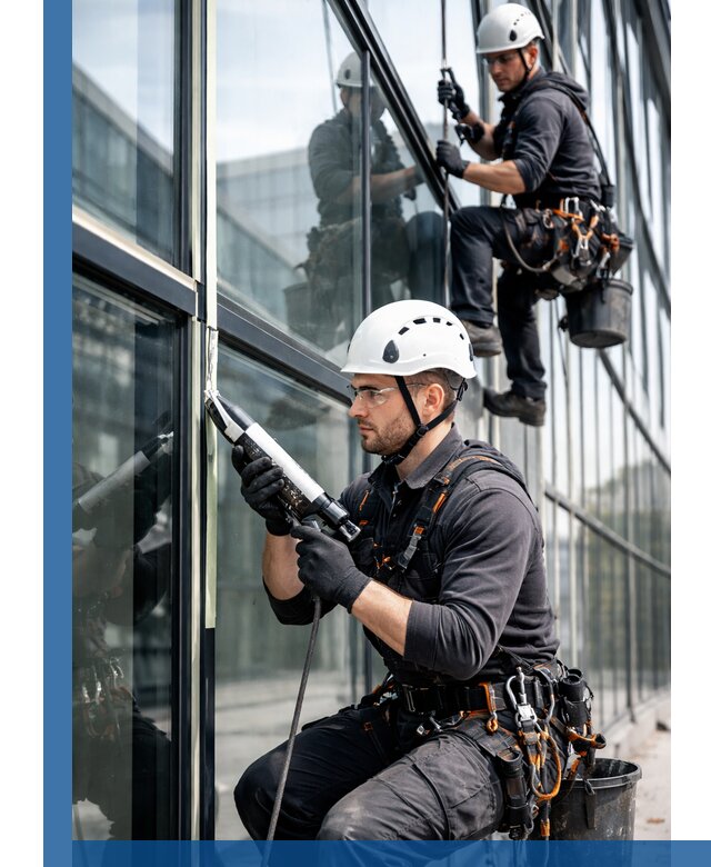 Герметизация витражных швов в Сасове для зданий и фасадов