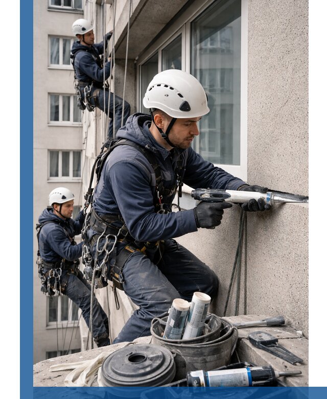 Герметизация швов лоджии в Сасове профессионально и надежно