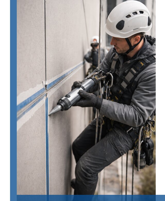 Герметизация стыков фасадных панелей в Сасове качественно и быстро