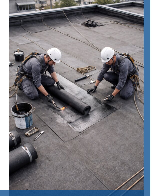 Ремонт мягкой кровли под ключ в Сасове от 707 р. | ВЫСОТНИК-Ссв