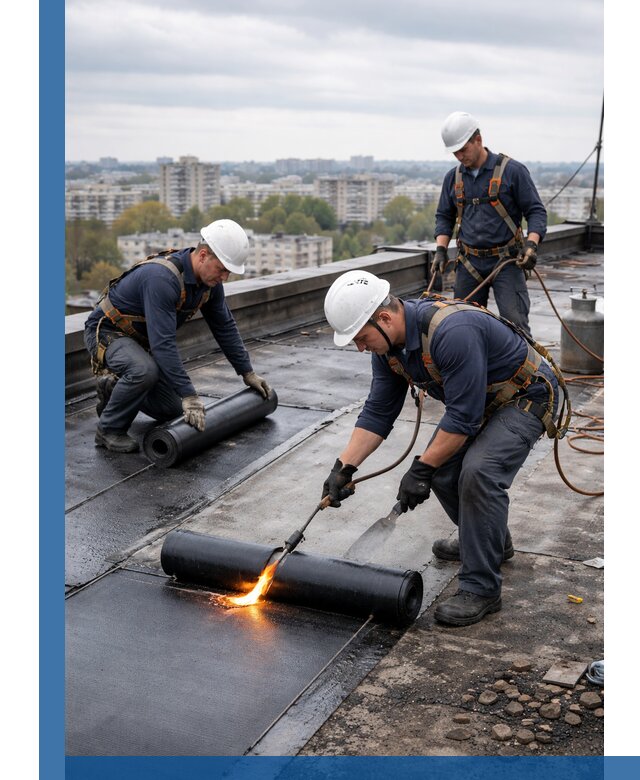 Ремонт наплавляемой кровли в Сасове качественно и надежно