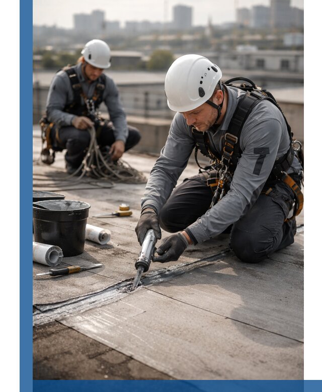 Аварийное и капитальное устранение протечек кровли в Сасове