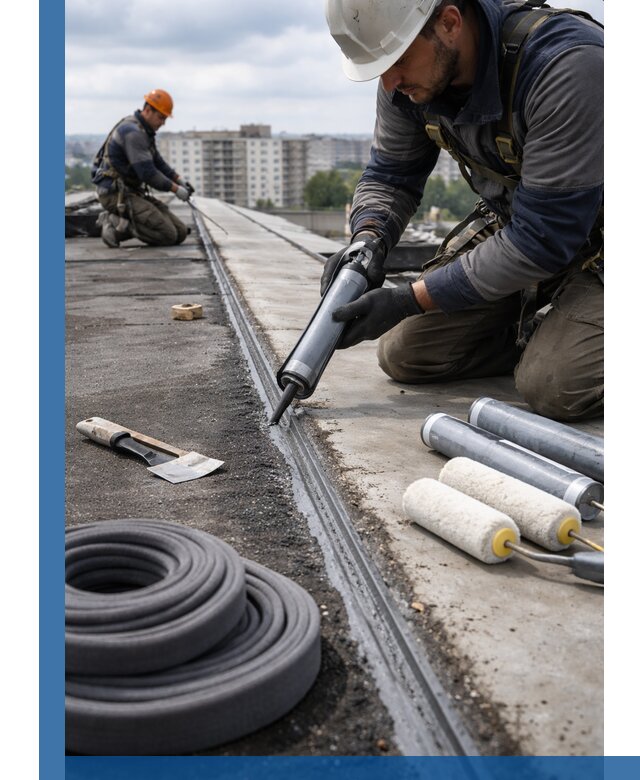 Герметизация швов кровли в Сасове с гарантией герметичности