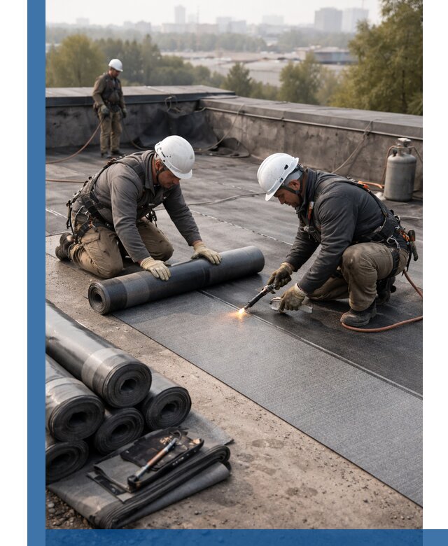 Монтаж мягкой кровли в Сасове профессионально и надежно