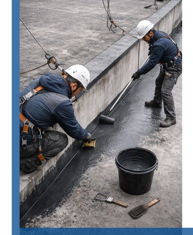 Гидроизоляция кровли жидкой резиной профессионально в Сасове