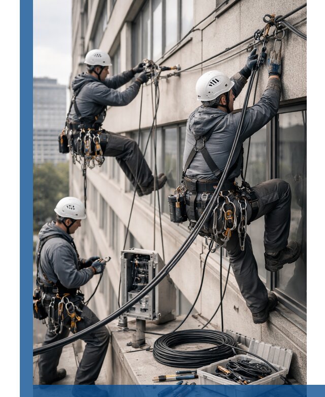 Прокладка оптоволоконного кабеля в Сасове под ключ с тестированием