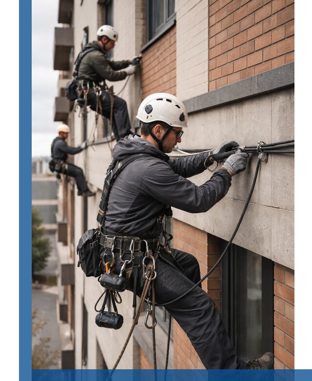 Крепление кабеля на фасаде монтаж и крепеж в Сасове