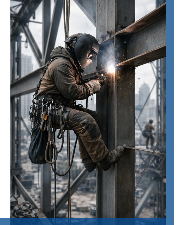 Высотные сварочные работы в Сасове от 3537 р. | ВЫСОТНИК-Ссв