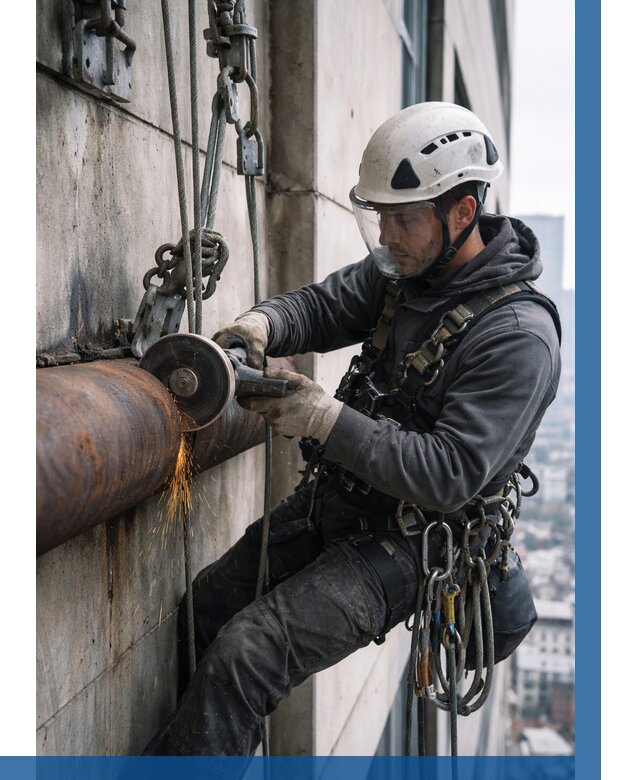 Резка металла на высоте в Сасове по цене от 4547 р. | ВЫСОТНИК-Ссв