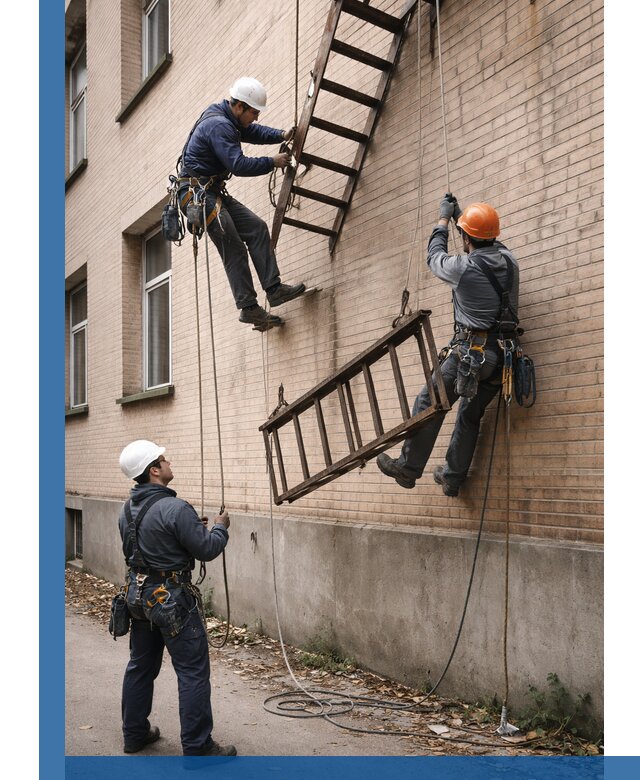 Демонтаж пожарной лестницы в Сасове быстро и безопасно