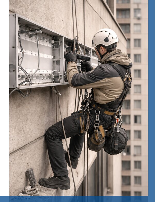 Ремонт вывески на высоте в Сасове от 4547 р. | ВЫСОТНИК-Ссв