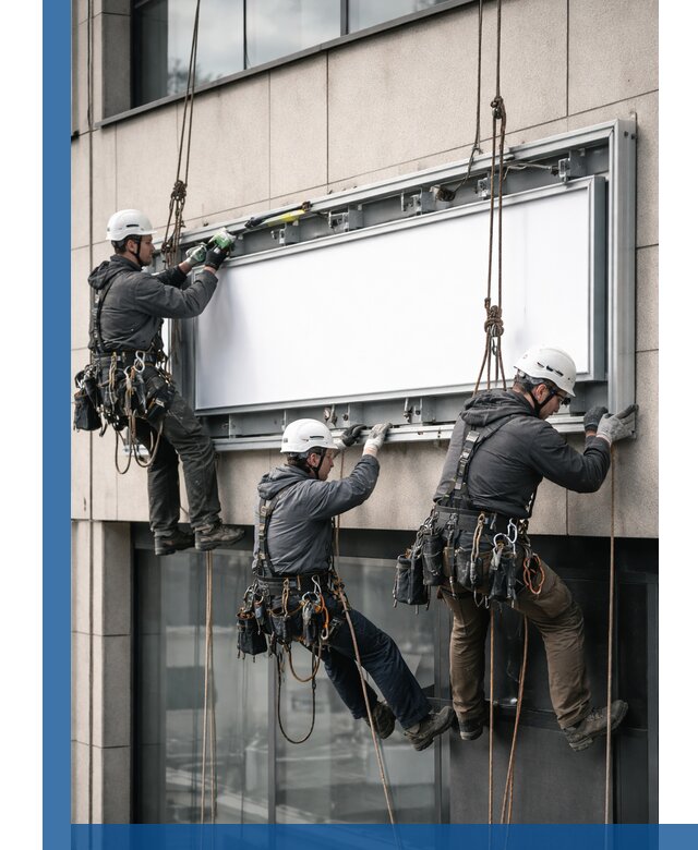 Профессиональный монтаж светового короба под ключ в Сасове