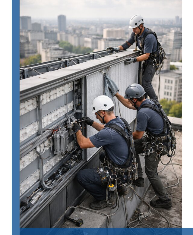 Профессиональное обслуживание крышной рекламы в Сасове под ключ