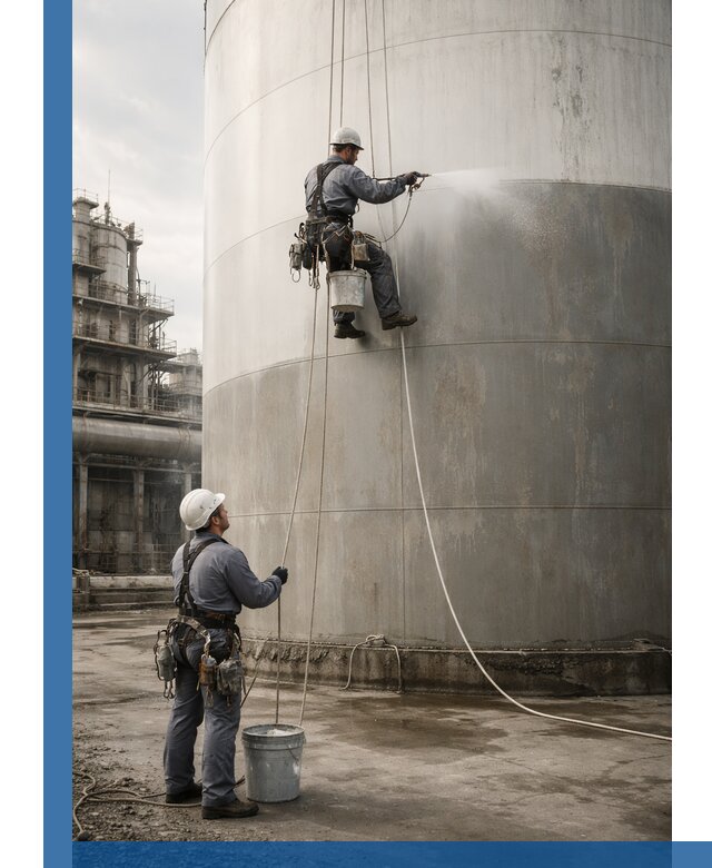 Покраска стальных резервуаров и емкостей в Сасове профессионально