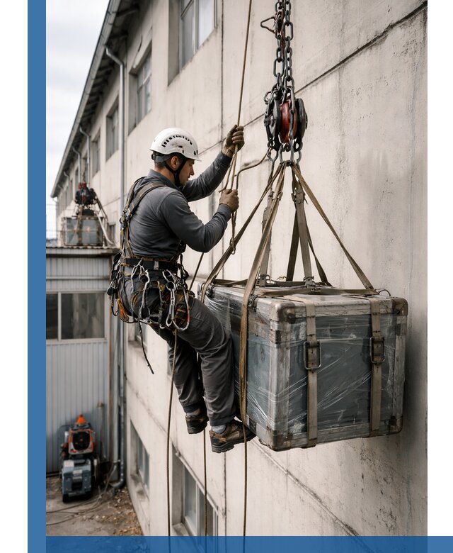 Подъем грузов на высоту в Сасове для промышленных объектов