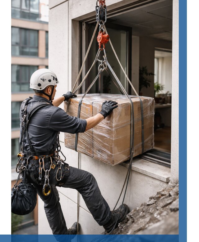 Подъем груза через окно в Сасове от 4547 р. | ВЫСОТНИК-Ссв