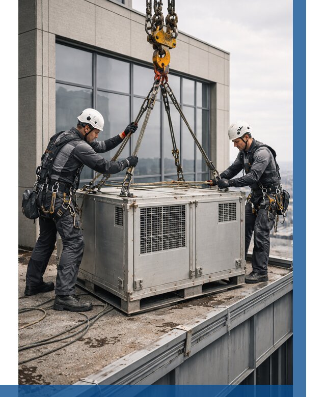 Такелажные работы на высоте в Сасове от 8084 р. | ВЫСОТНИК-Ссв