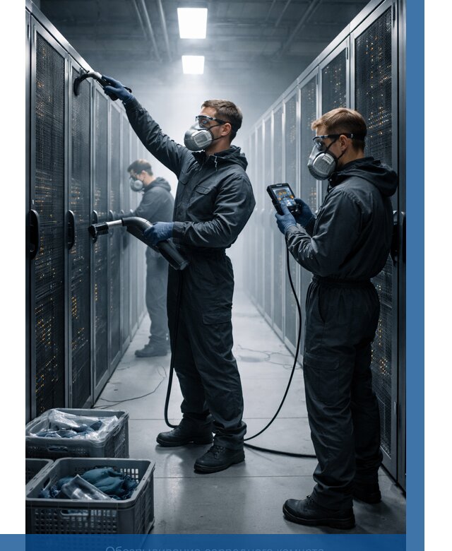 Обеспыливание серверной комнаты в Сасове от 4547 р. | ВЫСОТНИК-Ссв