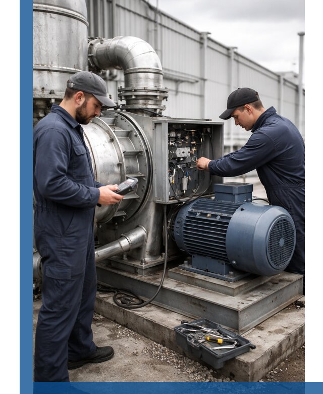 Техническое обслуживание промышленного оборудования в Сасове