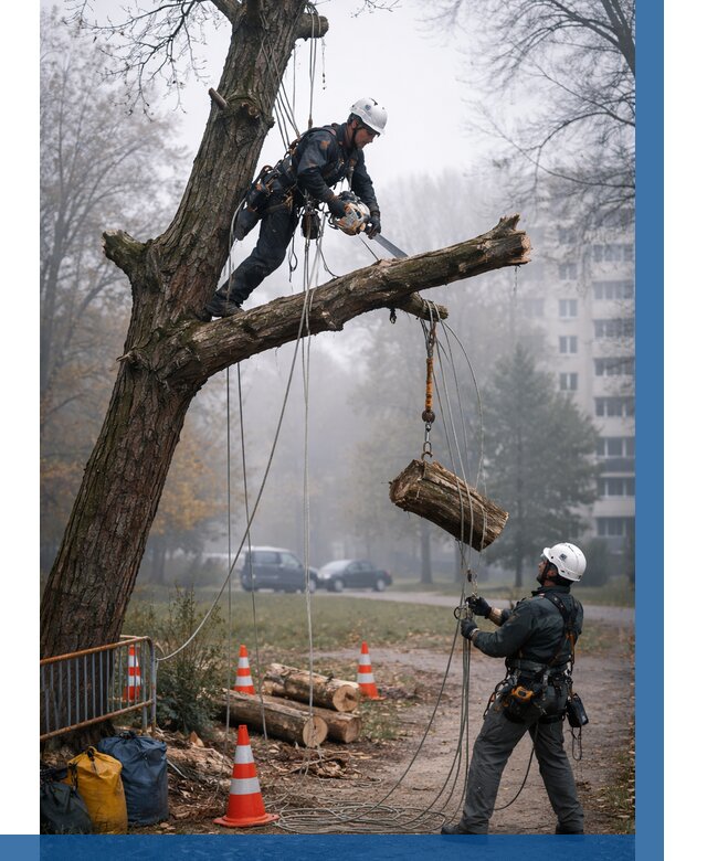 Удаление аварийных деревьев в Сасове от 15158 р. | ВЫСОТНИК-Ссв
