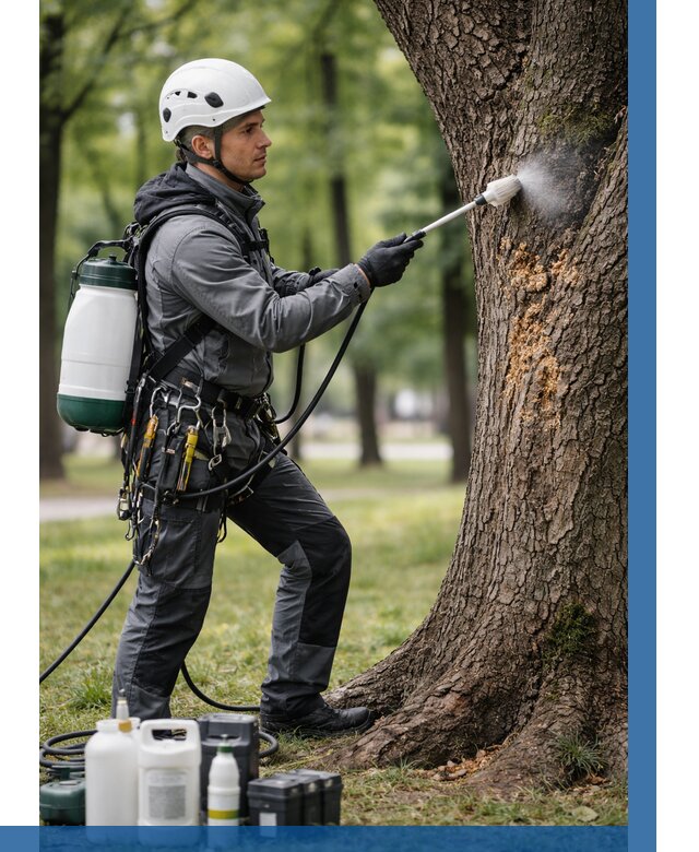 Обработка деревьев от вредителей в Сасове от 4547 р. | ВЫСОТНИК-Ссв