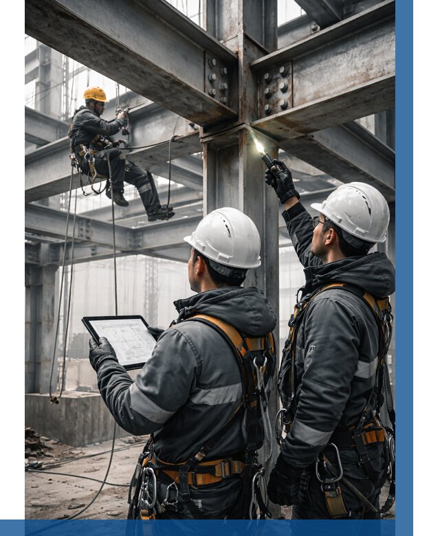 Обследование металлоконструкций в Сасове от 5558 р. | ВЫСОТНИК-Ссв