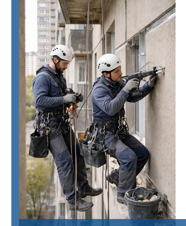 Промышленные альпинисты высотные работы и монтаж в Сасове